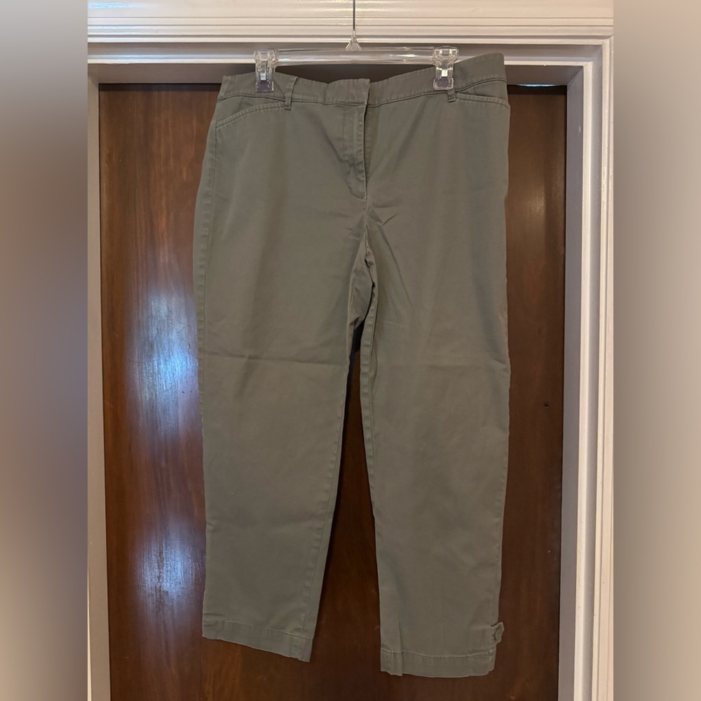 Talbots Perfect Crop Pants - Size 12